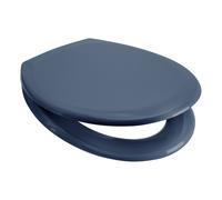 EuroShowers Rainbow Anti-Bacterial Soft Close Toilet Seat - Denim
