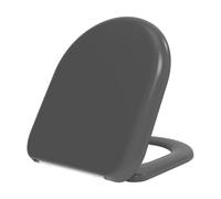 EuroShowers Rainbow D ONE Soft Close Toilet Seat - Grey