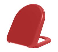 EuroShowers Rainbow D ONE Soft Close Toilet Seat - Red