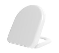 EuroShowers Rainbow D ONE Soft Close Toilet Seat - White