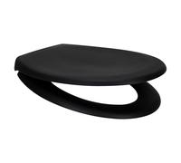 EuroShowers Rainbow Soft MATT Soft Close Toilet Seat - Black