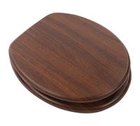 Euroshowers Walnut Wood Toilet Seat 82984