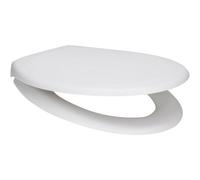 Euroshowers White Matt Colour Oval Toilet Seat