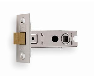 Eurospec Bolt-Through Tubular Latch 64mm Square (8mm Follower) - Nickel Plated