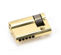 Eurospec Polished Brass Euro Single Cylinder 45mm - Ka (Cyb74145Pb)