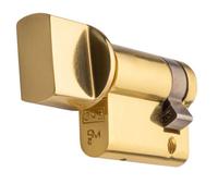 Eurospec Polished Brass Euro Single Thumbturn 45mm (Cya70445Pb)