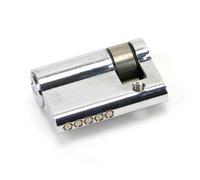 Eurospec Polished Chrome Euro Single Cylinder 45mm - Ka (Cyb74145Pc)