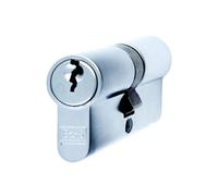 Eurospec Polished Chrome Mp5 60mm Euro Double Cylinder - Ktd - (Architectural) (Cyb71260Pc/kd)