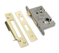 Eurospec Pvd Euro Profile Sashlock 64mm (Ess5025Pvd)