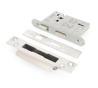 Eurospec Satin Stainless Steel Easi T 5 Lever Bs Sashlock 76mm (Lsb5530Sss)