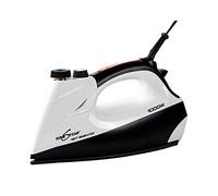 EuroSteam Iron Steamer for Clothes - Anti-Drip, Scratch Resistant Professional Iron - Horizontal/Vertical Steam Cleaner
