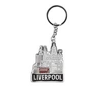 Eurostick Liverpool Big City Liver Bird Building Multi Keyring Keychain Bagcharm (Liverpool Cityscape Keyring)