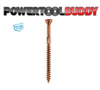Eurotec Hardwood Decking Screws Hardened Stainless Steel Star Drive - Pack 100