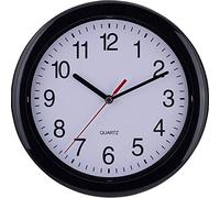 Eurotime 22221 Quartz Wall Clock 25 cm Black