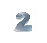 EUROTINS Large Number 2 Birthday Wedding Anniversary Cake Tin - Cake Pan - 14" x 10" x 3"