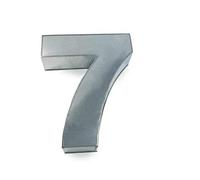 EUROTINS Large Number 7 Birthday Wedding Anniversary Cake Tin - Cake Pan