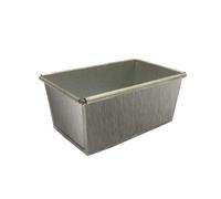 EUROTINS Mini Commercial Bakery Bread Loaf Tin 250gm Single Natural Finish