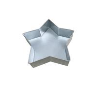 EUROTINS Single Star Brithday Cake Tin Mould Pan 6"