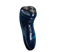 EUROtops Men's Electric Shaver with 3 Shaving Heads - LCD Display / Charging Station, Wireless Wet/Dry Razor (IP6) with Trimmer, Electric, 3 Stainless Steel/Titanium Heads with Travel Bag