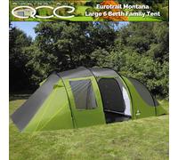 Eurotrail Camp Site Montana Large 6 Berth Family Tent