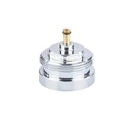Eurotronic 700100 Heart Metal Adaptor for Radiator Thermostats (Radiator Valve Adapter, Long Life, Accessory for Radiator Thermostat, Connection: M28 x 1.5 mm)