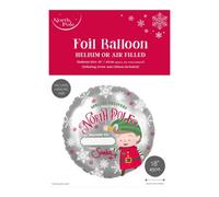 Eurowrap 18" Elf Arrival Christmas Foil Balloon
