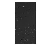 Eurowrap 6 Sheets Glitter Tissue Paper Gemstone Black Silver SPECKS 50CM x 70CM Acid Free