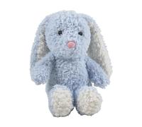 Eurowrap 8" Plush Blue Bunny Rabbit Teddy Bear Toy - Blue - Soft Plush Toy - Perfect for Children, Gifts, Birthdays, Easter, for Kids