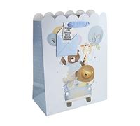 Eurowrap Baby Boy Blue Baby Shower Newborn Gift Bag with Gift Bag 100% Recyclable Large