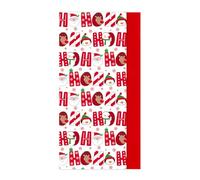 Eurowrap Christmas Red/White HoHoHo 8 Sheets Decorative Tissue Paper for Gift Wrapping Present Crafts Wrapping Paper 50cm x 70cm - Festive Tissue Paper - Christmas Tissue Paper