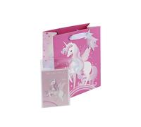 Eurowrap Fairytale Have a Magical Day Gift Bag With Gift Tag and Greeting Card Girls Pink Birthday Gift Wrap Occasion Present Medium