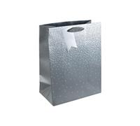 Clairefontaine 30864-2C - An Excellia gift bag - Large format - 26.5x14x33 cm - 210g - Pattern: Beach Huts, Summer Bag, Blue And Red - Gift Wrapping, Ideal for: Board Games, Puzzles