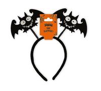 Eurowrap Halloween Head Boppers Headband Hat Scary Ghost Bat Pumpkin Accessories (Bat)