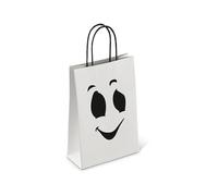 Eurowrap Halloween Treat Bags - 4 Recyclable Paper Party Bags with Handles - 2 Assorted Designs for Trick-or-Treat, Party Favours & Halloween Celebrations