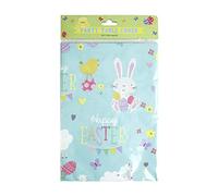 Eurowrap Happy Easter Table Cover Bunnys Chick Sheep Partyware Tablecloth 180cm x 120cm