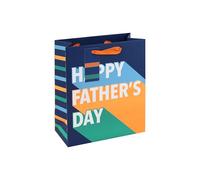 Eurowrap Happy Father's Day Medium Gift Bag with Gift Tag
