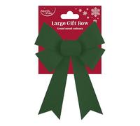 Eurowrap Luxury Large Green Velour Gift Bow Traditional Christmas Birthday Present Xmas