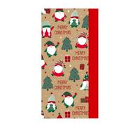 Eurowrap Merry Christmas Gonk 8 Sheets Decorative Tissue Paper for Gift Wrapping Present Crafts - 50cm x 70cm Festive Christmas Tissue