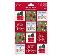 Eurowrap Pack Of 32 Mod Christmas Gift Tags