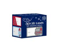 Eurowrap Pack Of 50 Contemp Christmas Stickers