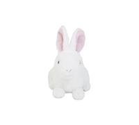 Eurowrap Plush White Bunny Soft Toy Cute Easter Rabbit Teddy for Children Spring Decoration Nursery Gift and Seasonal Display