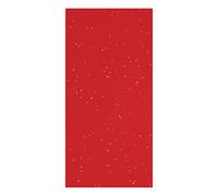 Eurowrap Red Glitter Tissue Paper - 6 Sheets