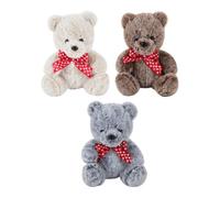 Eurowrap Single Valentine's Bear Plush Toy 8"