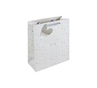 Eurowrap Welcome To The World Baby Gift Bag With Gift Tag - Gift Bag for New Baby, Baby Shower, Newborn - Baby Gift Wrap Occasion Present - Medium Size