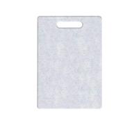 EUROXANTY Granite Effect Cutting Board | Elegant Design Polyethylene Board | Food Cutting Board | Board Thickness 8 mm | White 34 x 24 cm