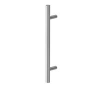 Eurtoart T-Bar Door Pull Handle in Polished Stainless Steel Finish |Dimension 420x25x300mm is a Sleek and Robust Choice for Modern Door Designs. use in Both Residential and Commercial Spaces.