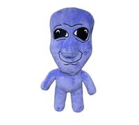Eurxxq Cute Plush Character Doll, Blue, Soft Stuffed Toy, 25cm Height, Large Eyes Design, Collectible Figure