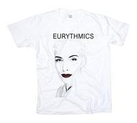 Eurythmics Annie Lennox Glam Rock Punk Men White T-Shirt(X-Large)