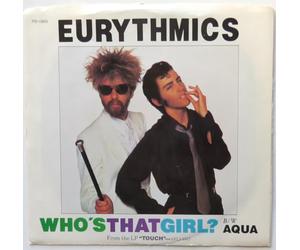 EURYTHMICS / Who's That Girl? / 45rpm record + picture sleeve