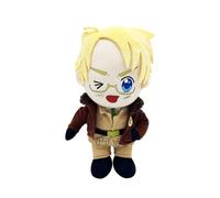 Eurzxc Axis Powers Hetalia Plush Doll, Brown Jacket, Khaki Trousers